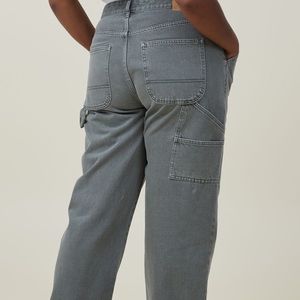 Brand new with tags khaki green carpenter jeans